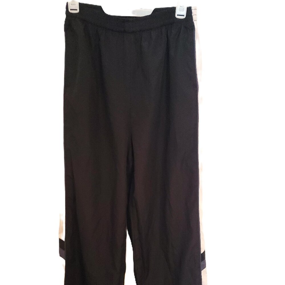 Reebok Athletic Pants Vintage Retro Mesh lined zip ankles Boys XL